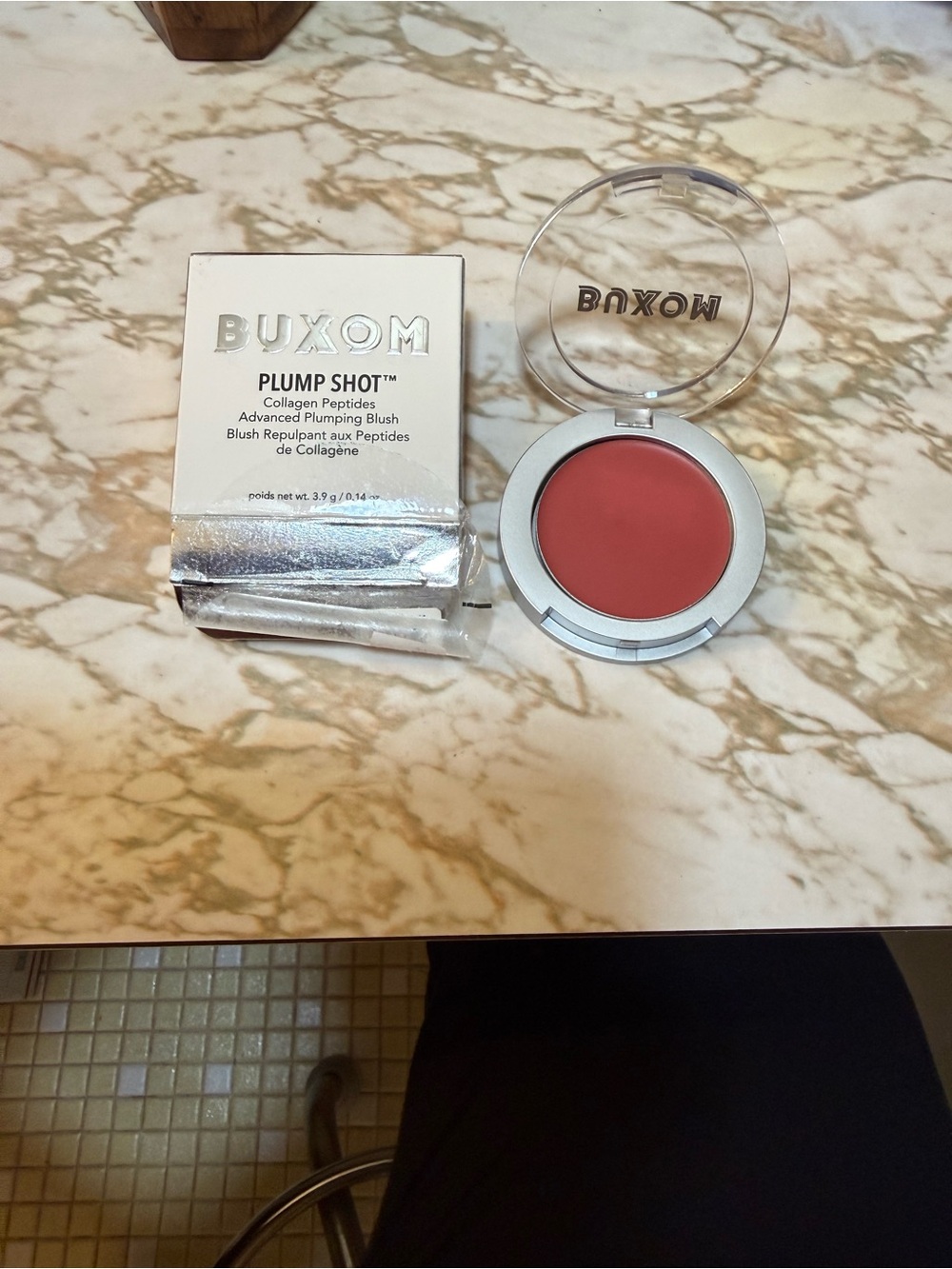 Buxom Plump Shot Cream Blush - Berry Glam NIB